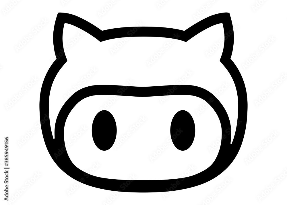 github vector icon for apps