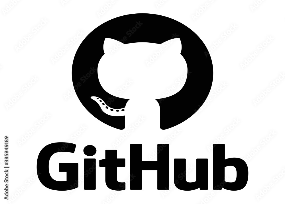 github Vector icon for apps and website Stock Vector | Adobe Stock