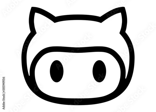 github vector icon for apps