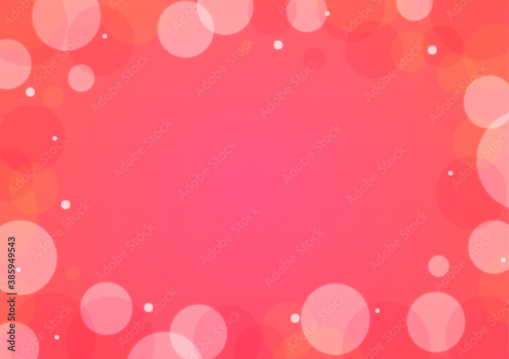 アブストラクト春のほわほわ背景イラスト　ピンク