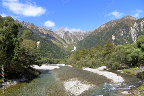 Kamikochi in the early autumn