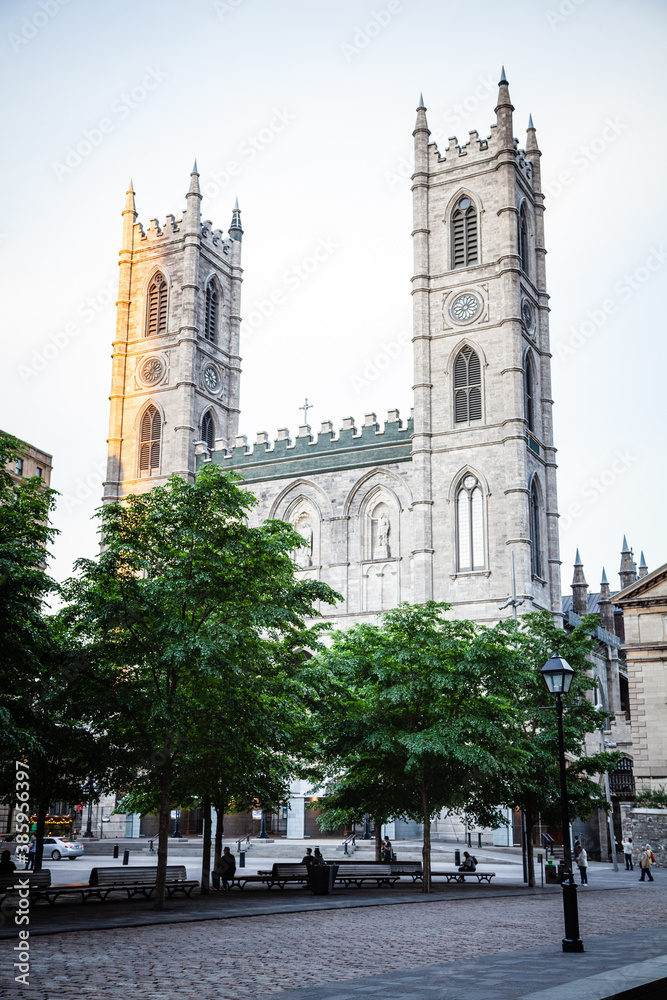 Obraz premium Basilique de Notre Dame Montreal