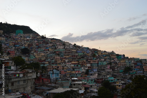 The poor city of Port Au Prince in Haiti after the destruction of the Earthquake © ChrisOvergaard