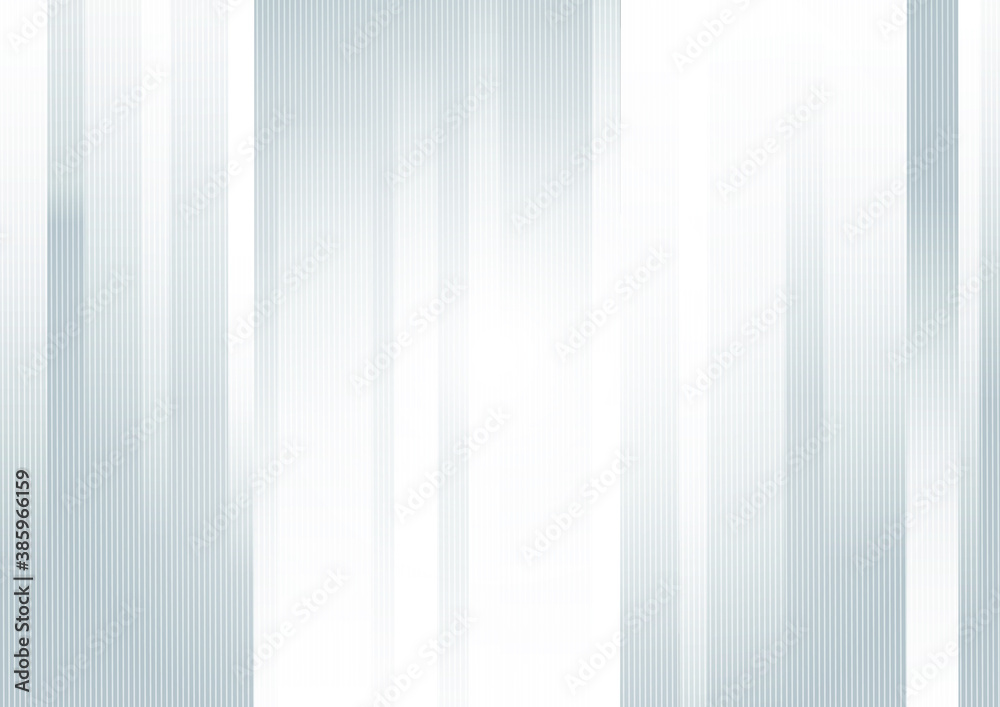 Abstract geometric stripe line white and grey verticall background.