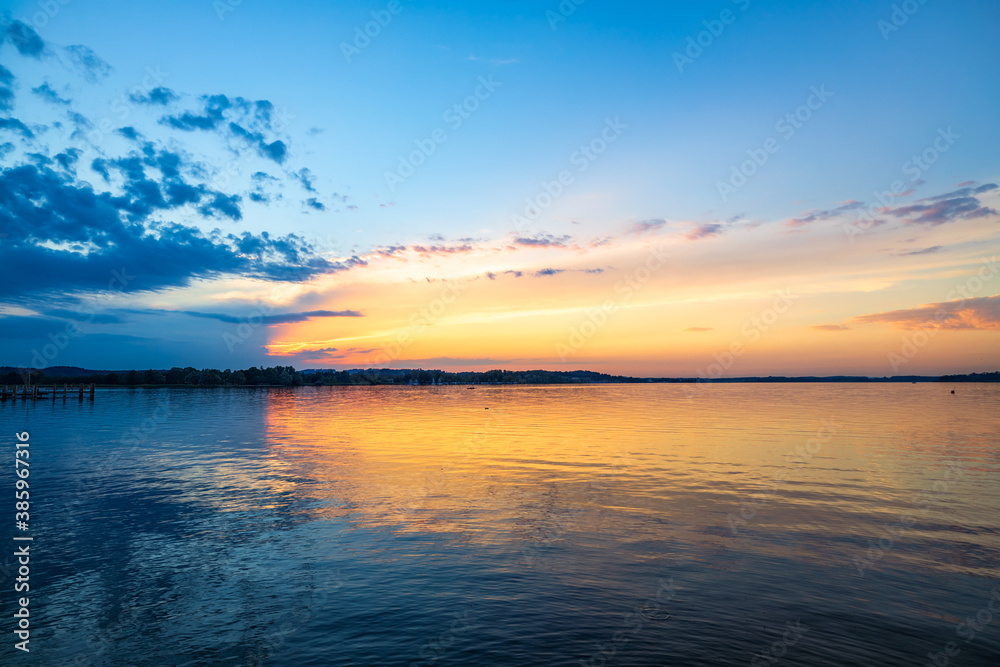 Obraz premium Majestic Lakes - Chiemsee