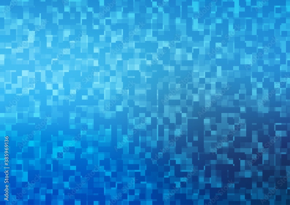 Light BLUE vector texture in rectangular style.