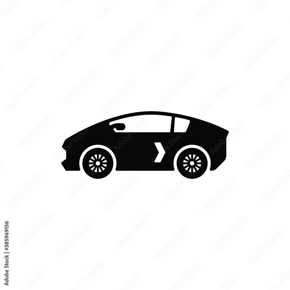 Obraz premium Sport car icon vector