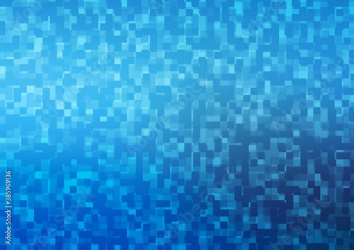 Light BLUE vector texture in rectangular style.