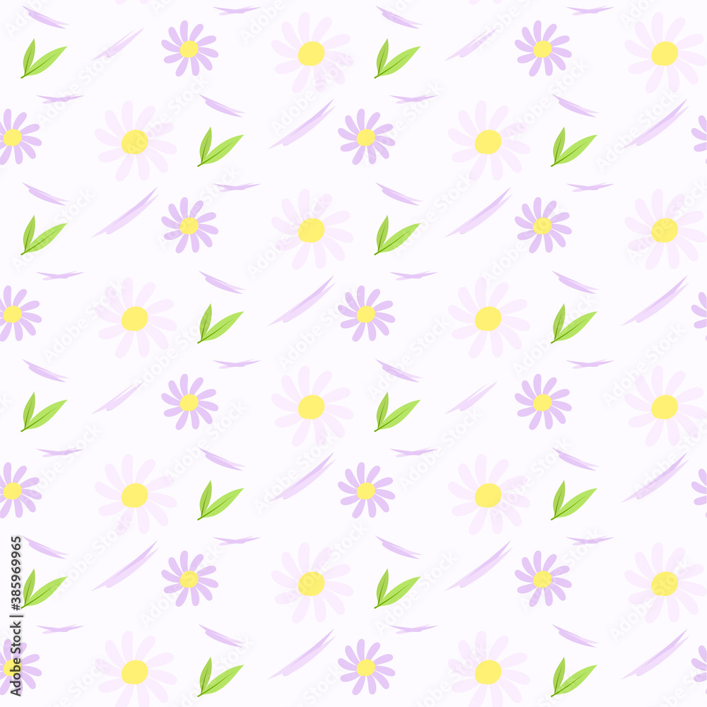 flower and leaf image patterns