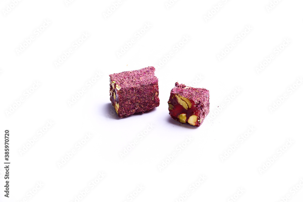 Traditional Turkish Delight finger with Pistachio Traditional Turkish Delight finger with Pistachio
