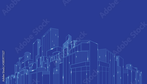 Real Estate background. Vector illustration