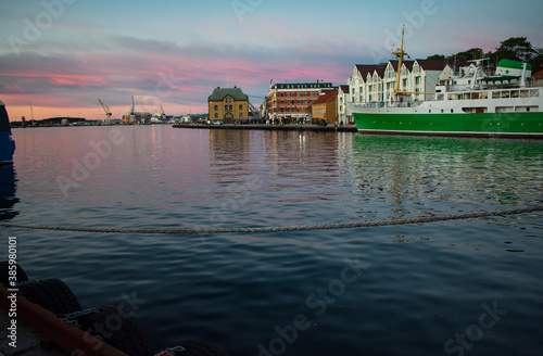 Rogaland Norway Cruise Ship docked in Stavanger City Sentrum photo