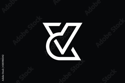 Minimal Innovative Initial VD logo and DV logo. Letter V D VD DV creative elegant Monogram. Premium Business logo icon. White color on background