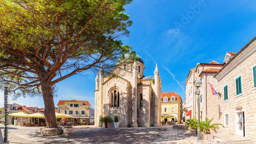 Church of St. Jerome in the old town of Herceg Novi, Montenegro