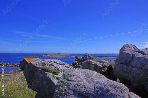 Paysage des cotes bretonnes photo