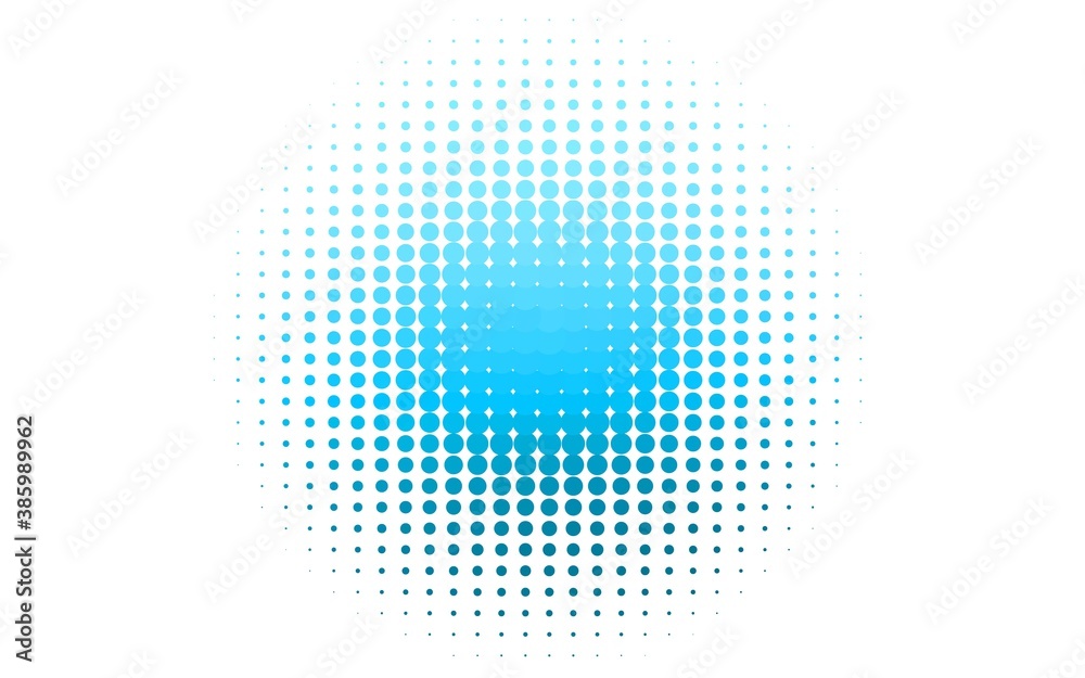 Light BLUE vector template with circles. Light BLUE vector template with circles.