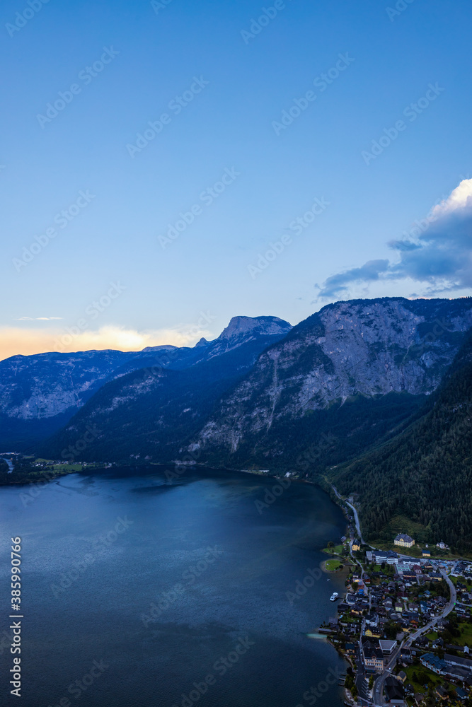 Obraz premium Majestic Lakes - Hallstätter See