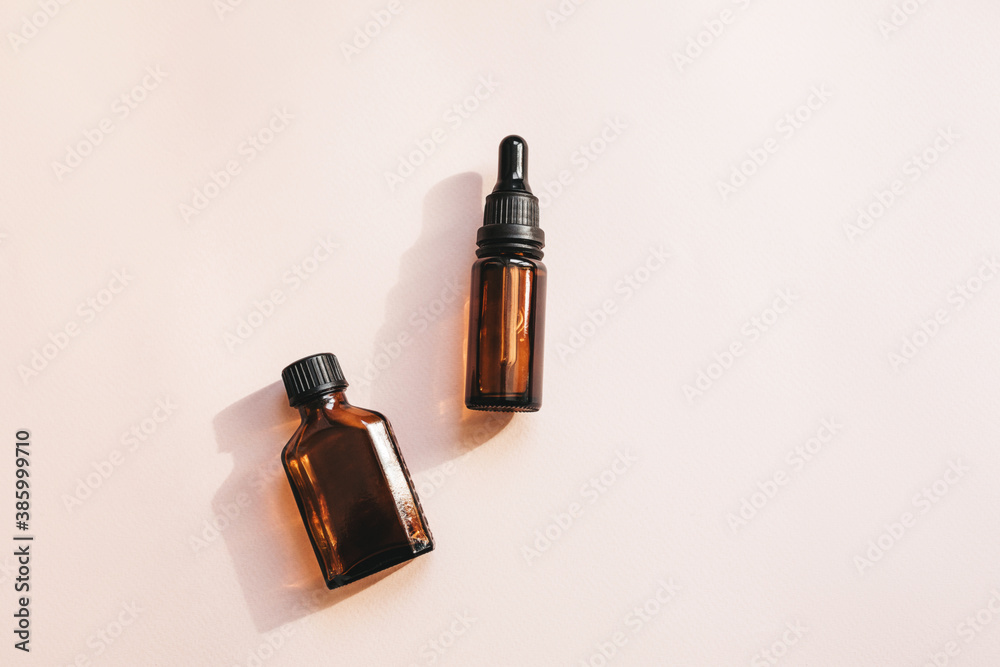 Bottles with anti aging serum Bottles with anti aging serum