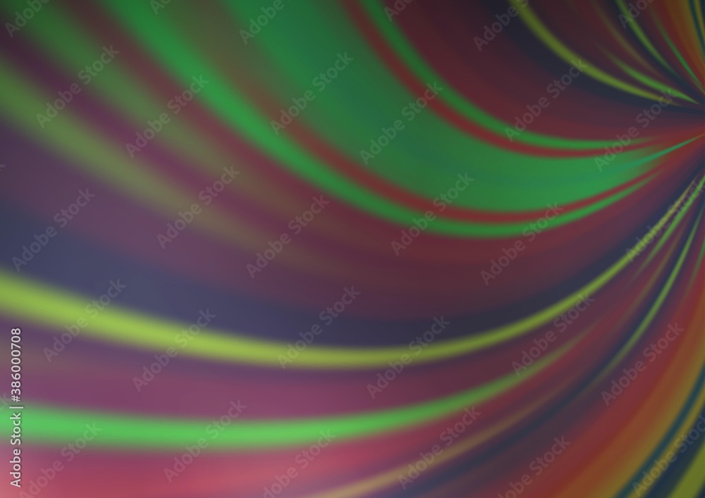 Light Green vector abstract template. Light Green vector abstract template.