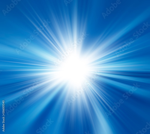 abstract blue light background 