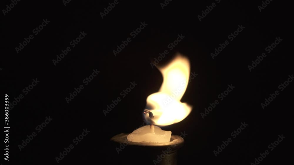 Candle and candlestick