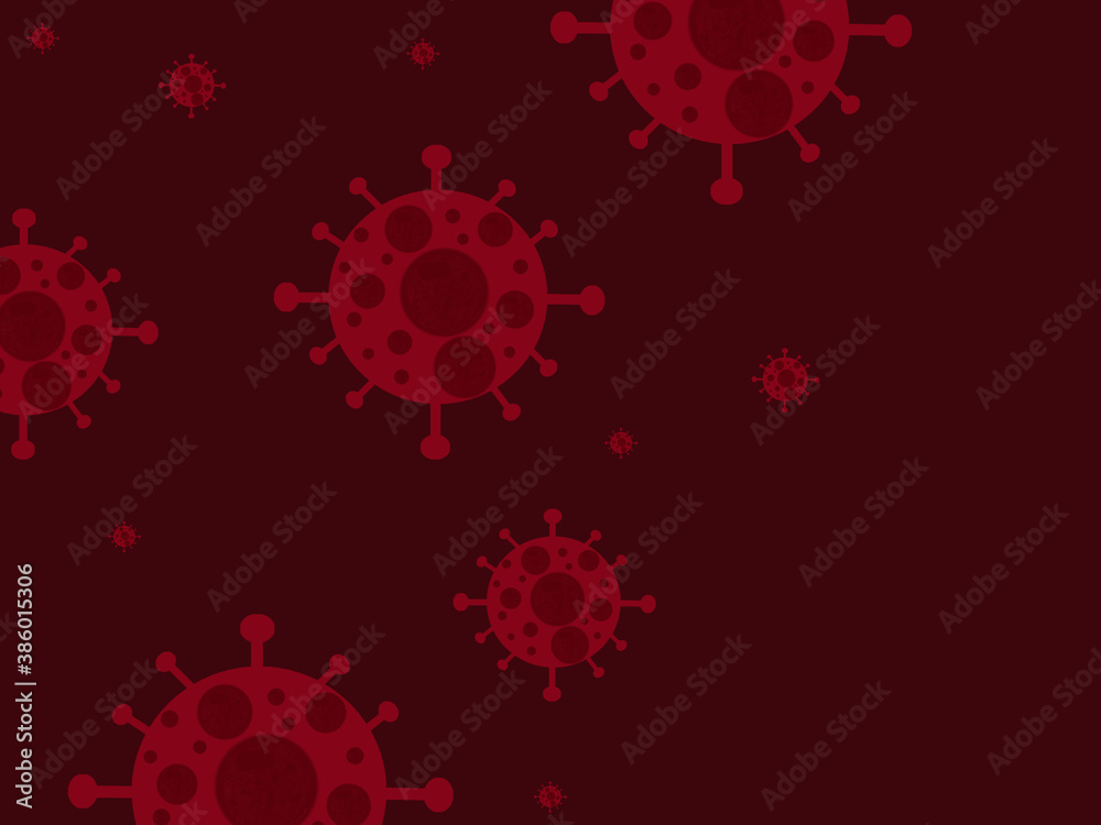 Virus Epidemic Illustration Background. Virus Epidemic Illustration Background.
