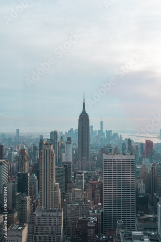 Foto del skyline de Manhattan, Nueva York © Raquel