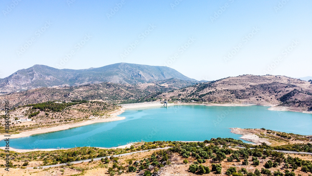 Naklejka premium Zahara de la Sierra, Cádiz