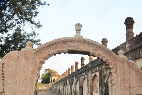 boundary wall design of bibi ka maqbara aurangabad maharashtra photo