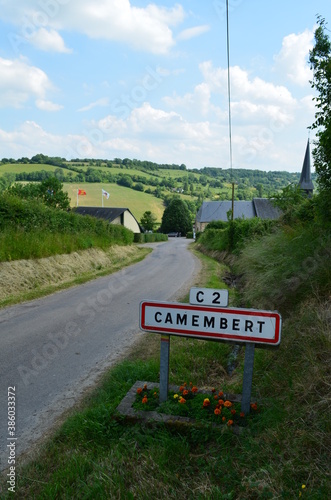 Village de Camembert (Orne - Normandie - France)