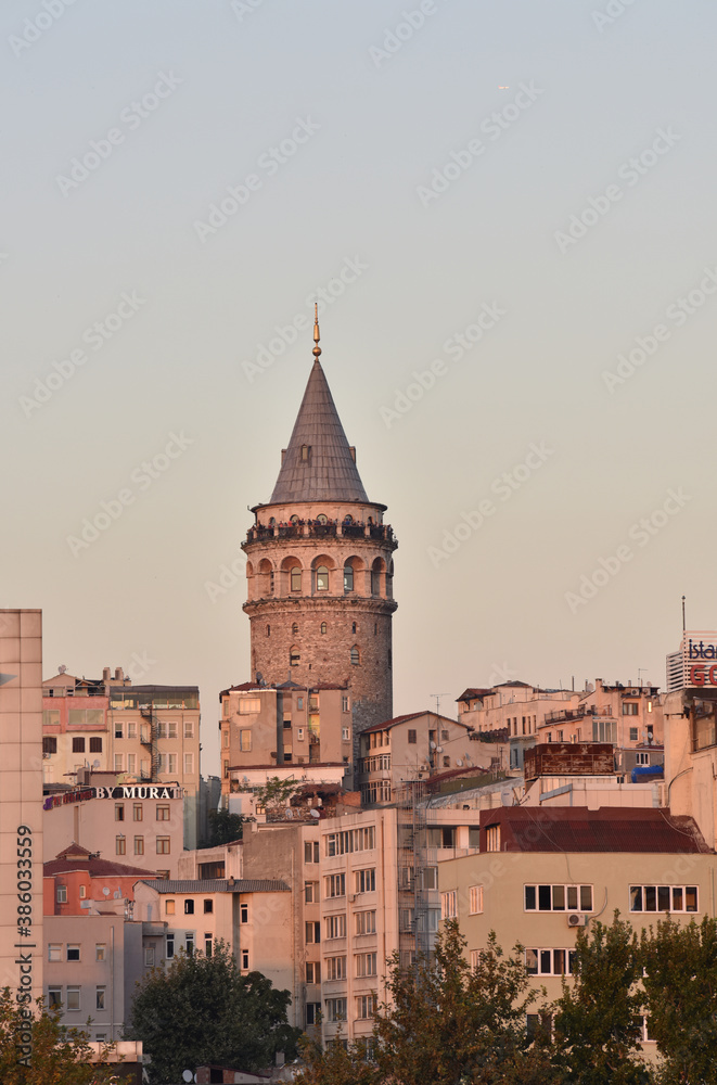 The magnificent ancient Galata tower