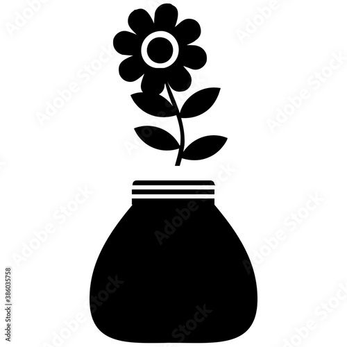 
A pot having plant with tree like leaves, devil's ivy plant 
