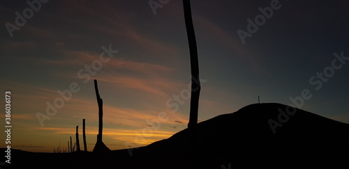 wind turbine at sunset © Omar