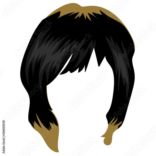 
Small side flick from front and short length till shoulders this is bob haircut icon
