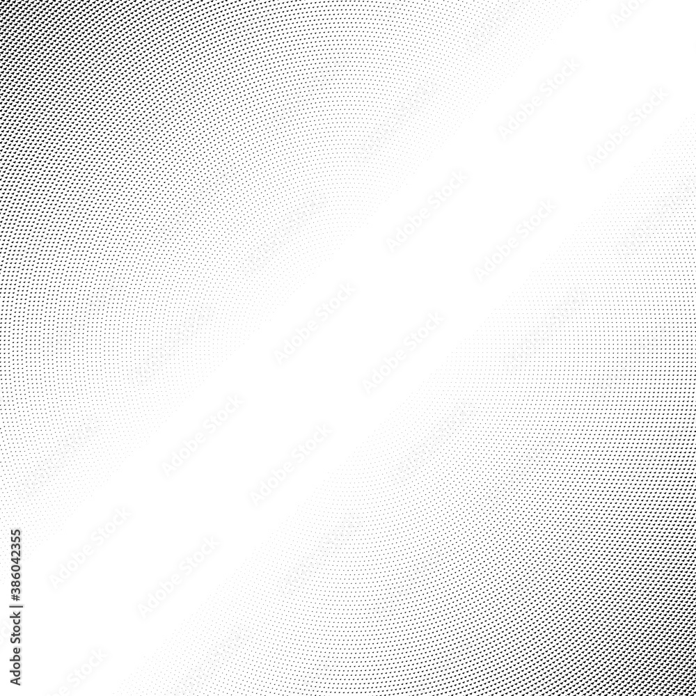 Triangles halftone vector illustration. Triangle geometric background texture and pattern
