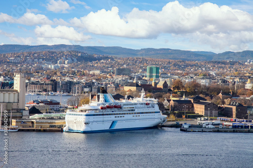Ms Crown of Scandinavia - DFDS -  Autumn trip to Norway's capitol © Gunnar E Nilsen