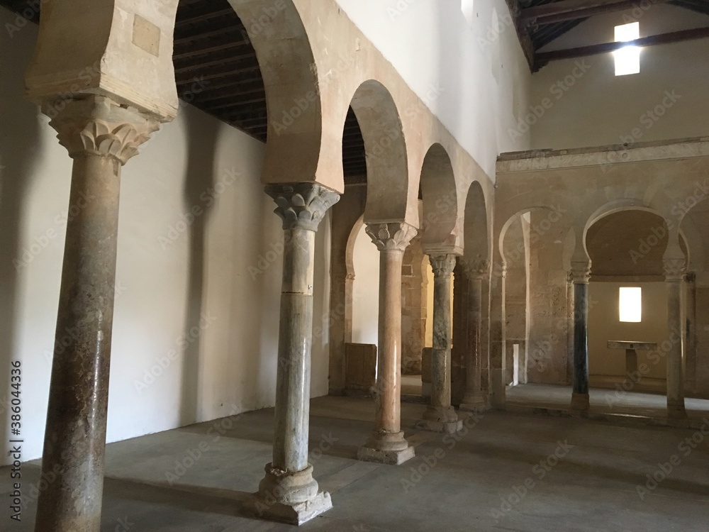 Naklejka premium San Miguel de Escalada. León. Castilla y León.