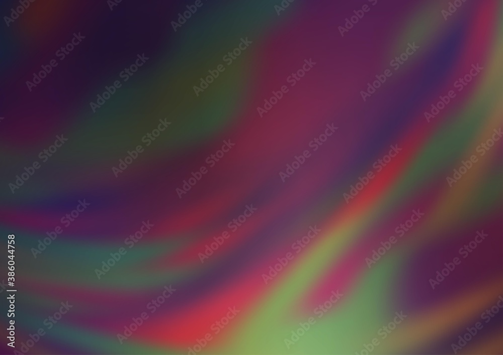 Fototapeta premium Dark Pink vector abstract bokeh pattern.