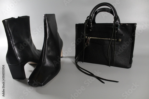Leather Purse and Handbag