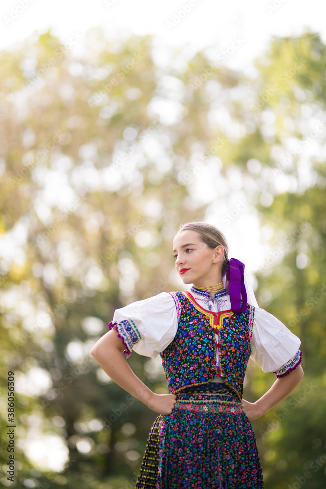 Slovak folklore. Slovakian folklore girl. Slovak folklore. Slovakian folklore girl.