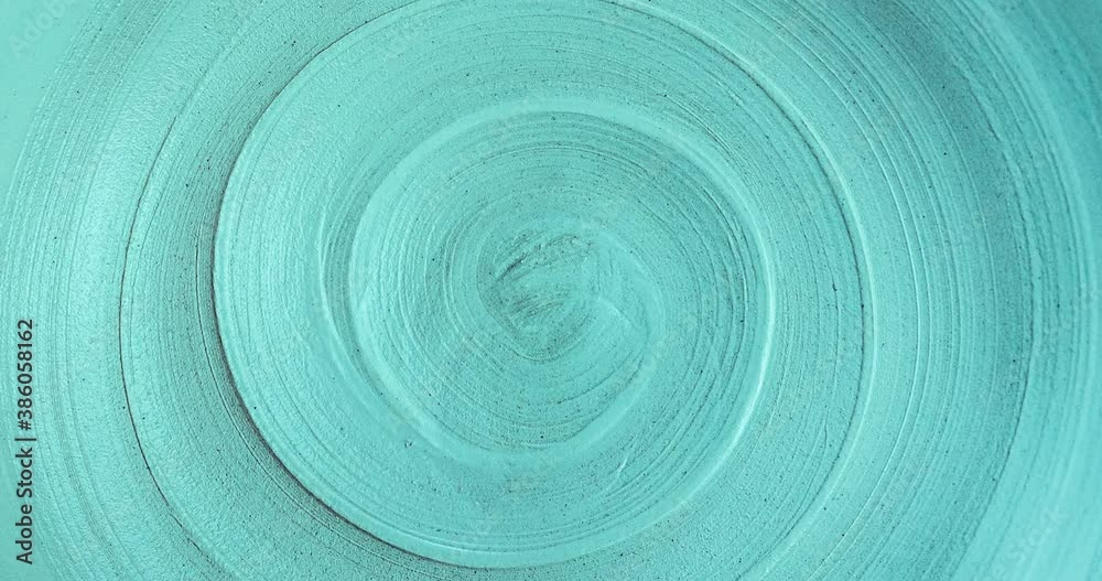 close-up view seamless looping rotation of spiral lines. trendy Aqua Menthe color and abstract background of infinity with copy space close-up view seamless looping rotation of spiral lines. trendy Aqua Menthe color and abstract background of infinity with copy space