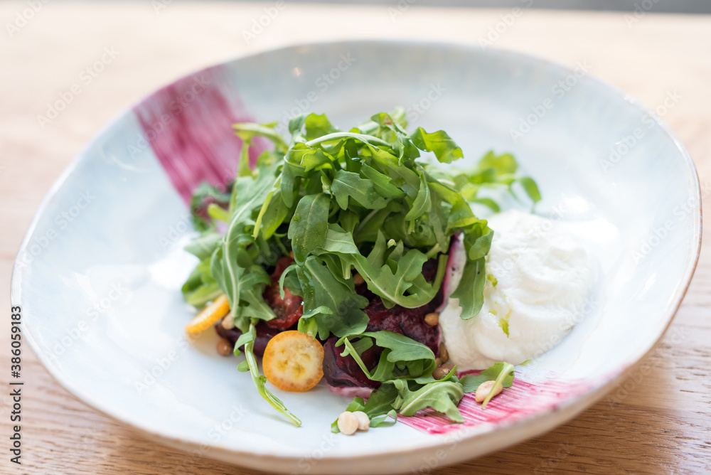 Beet Salad with Arugula, Goat Cheese and Citrus Beet Salad with Arugula, Goat Cheese and Citrus