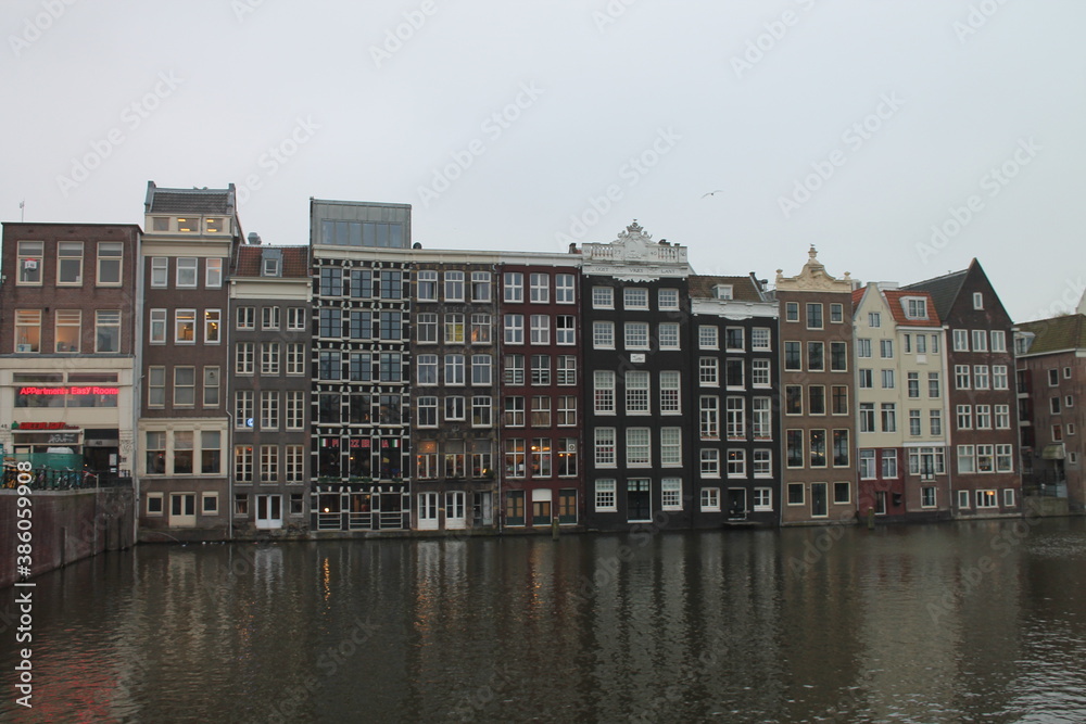 city canal houses