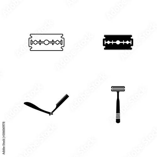 Razor blade logo