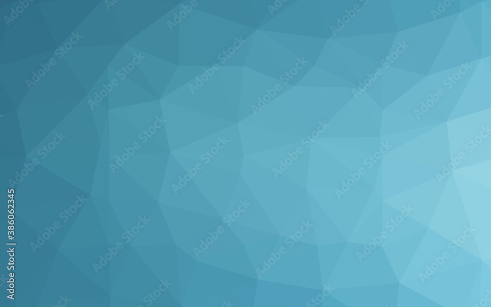 Light BLUE vector polygon abstract background. Light BLUE vector polygon abstract background.