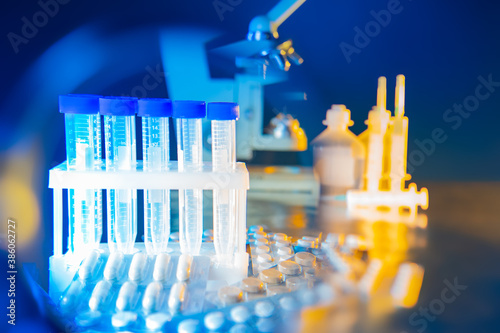 Pharmacological laboratory....