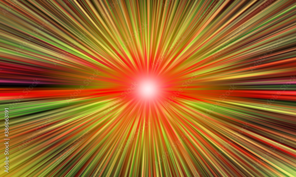 Fantasy background with the sun. Imitation of sunlight in unusual colors. Iridescent rays of the sun. The concept of infinity. Fantasy background with the sun. Imitation of sunlight in unusual colors. Iridescent rays of the sun. The concept of infinity.
