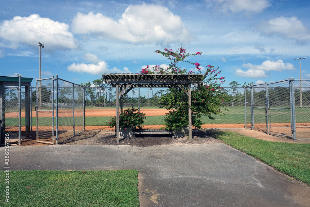 A Rest Stop Along a Florida Bike Path A Rest Stop Along a Florida Bike Path