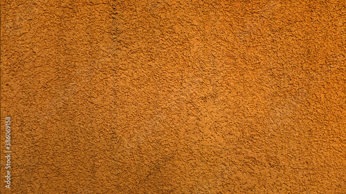 Textured Orange Wall