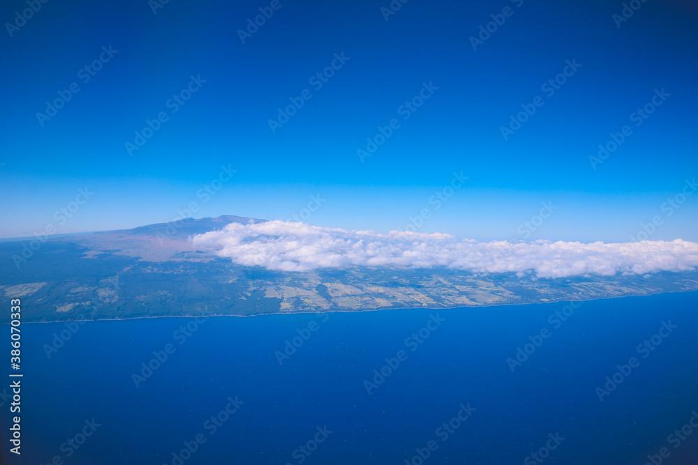 On the airplane Aerial Hamakua Coast, Big island, Hawaii On the airplane Aerial Hamakua Coast, Big island, Hawaii